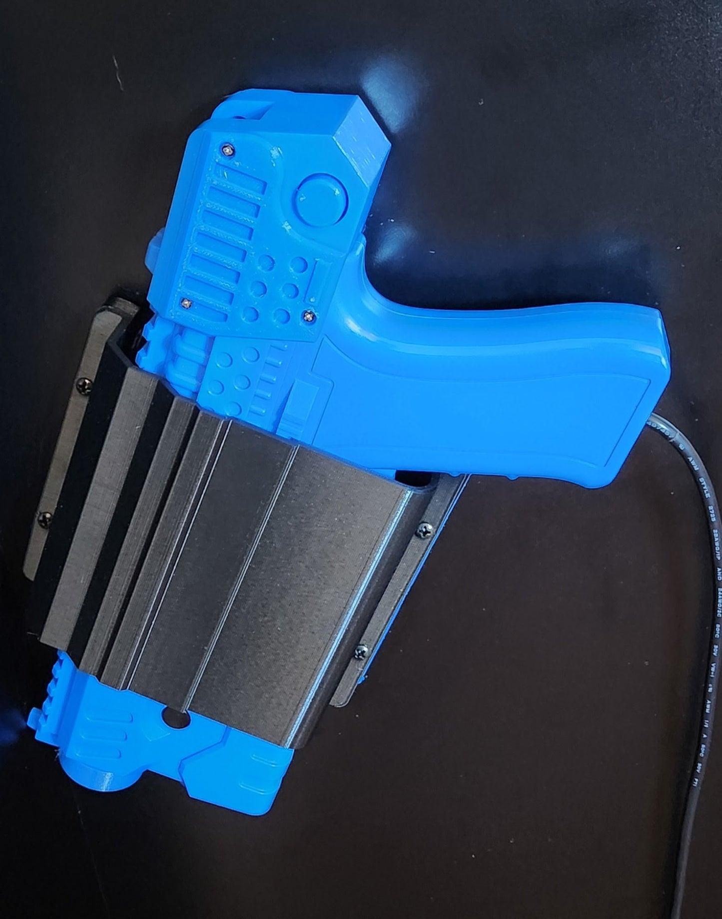 Retro Video Gaming Gun Holster - fits Sinden Light Gun/Retro Shooter (RS2/RS3) Reapers + 3DMakey attached stocks, optional spacers included