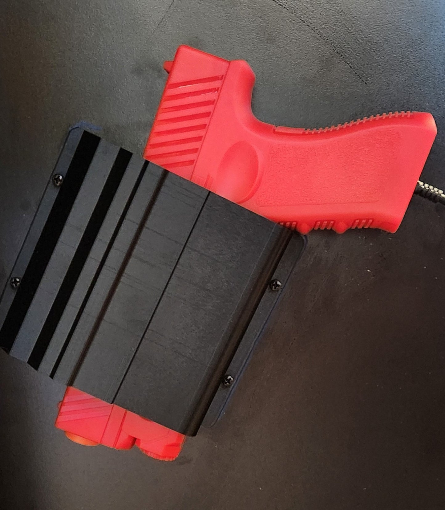 Retro Video Gaming Gun Holster - fits Sinden Light Gun/Retro Shooter (RS2/RS3) Reapers + 3DMakey attached stocks, optional spacers included