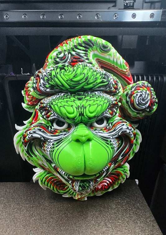 Grumpy Green Guy - Psychedelic