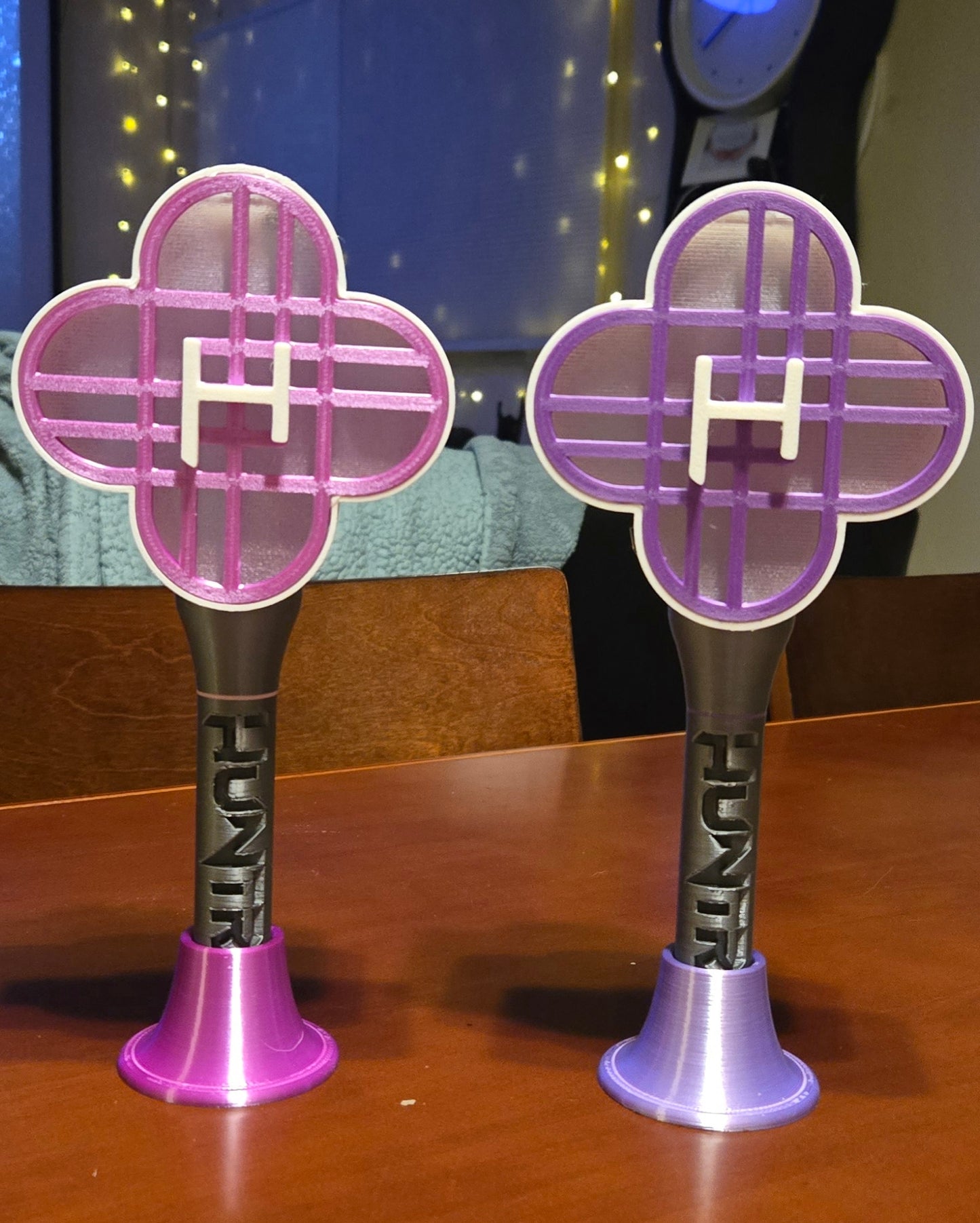 K-pop Light Wand / Light Stick - Nightlight - made by 3DMakey, watch clip