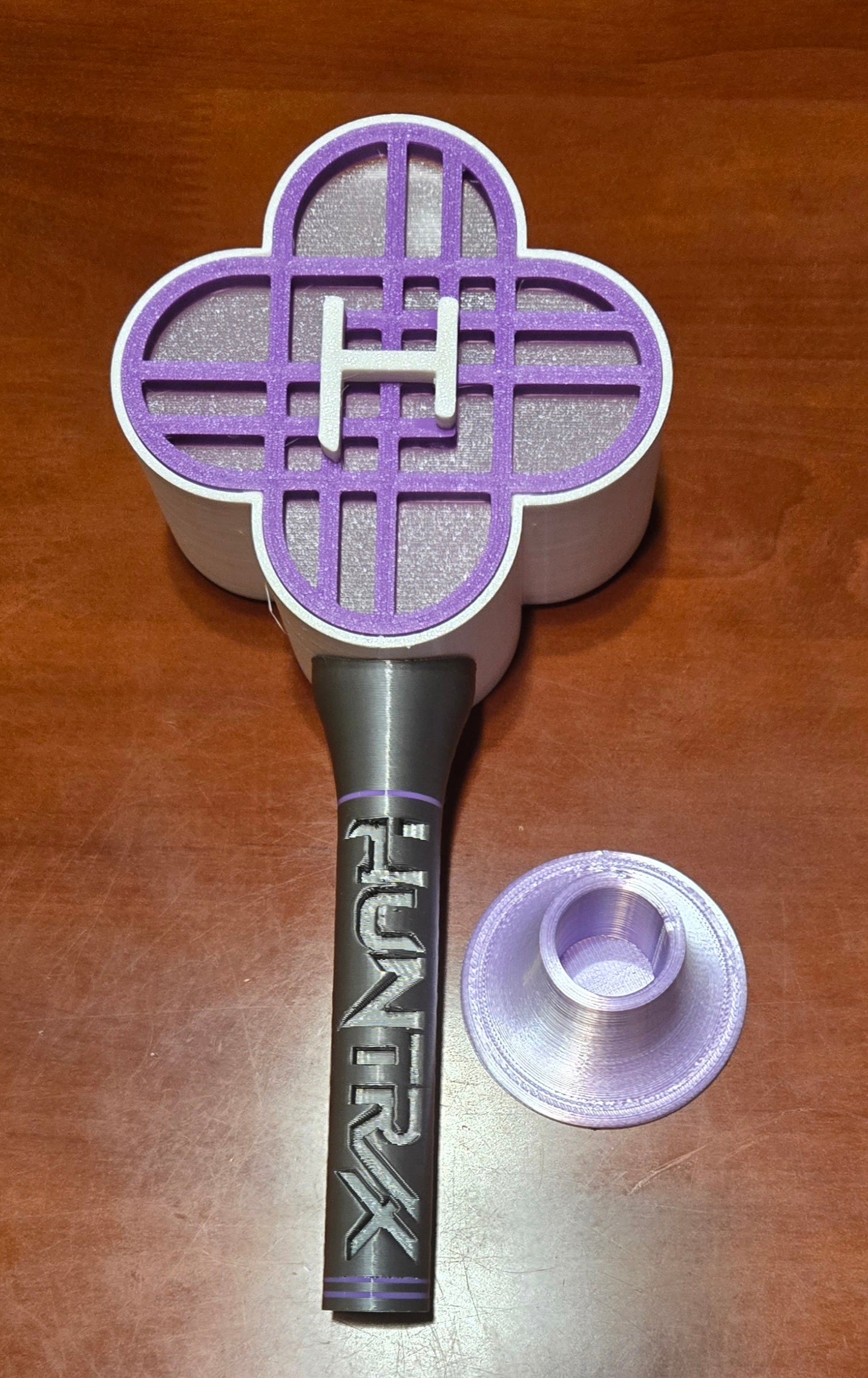 K-pop Light Wand / Light Stick - Nightlight - made by 3DMakey, watch clip