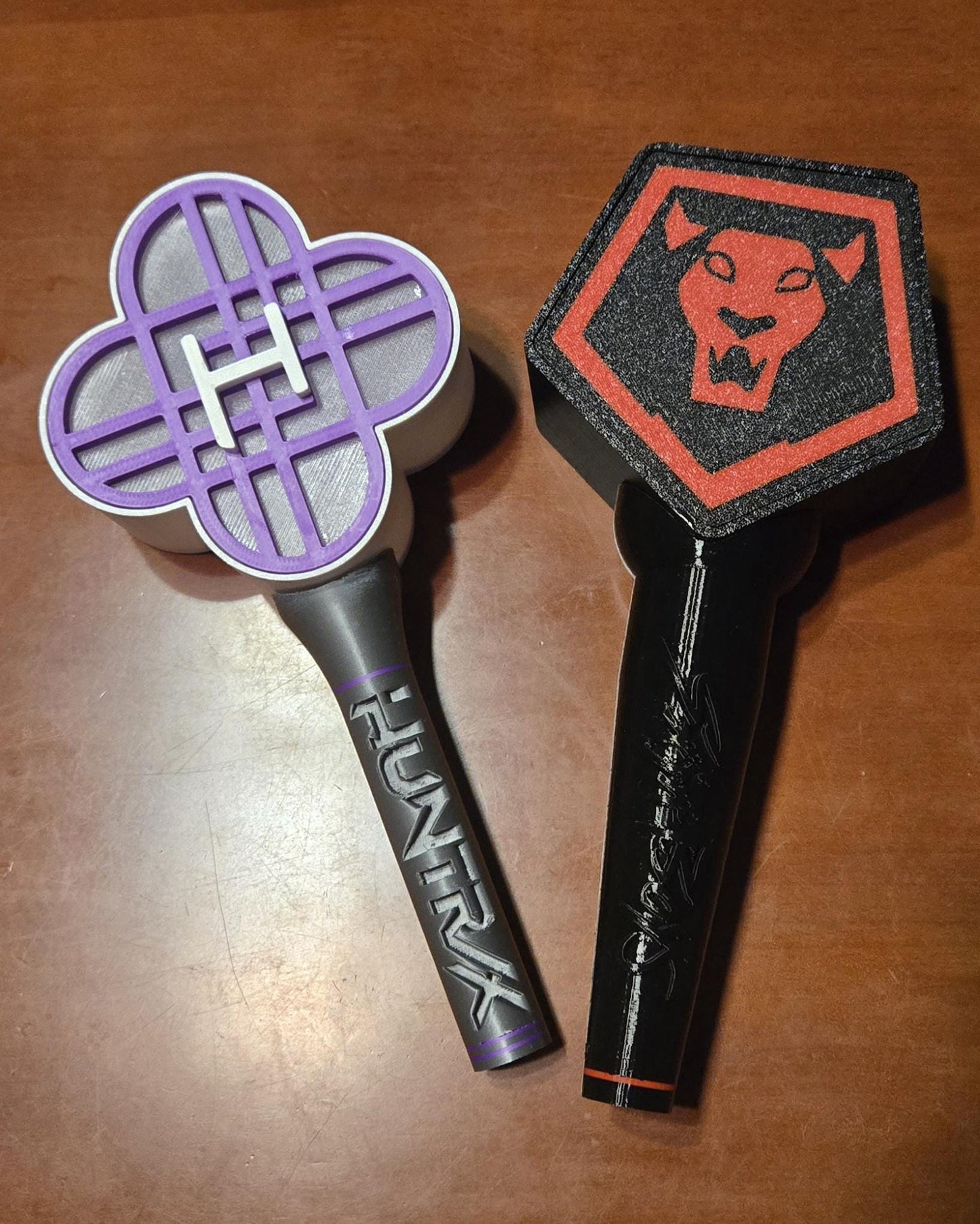 K-pop Light Wand / Light Stick - Nightlight - made by 3DMakey, watch clip