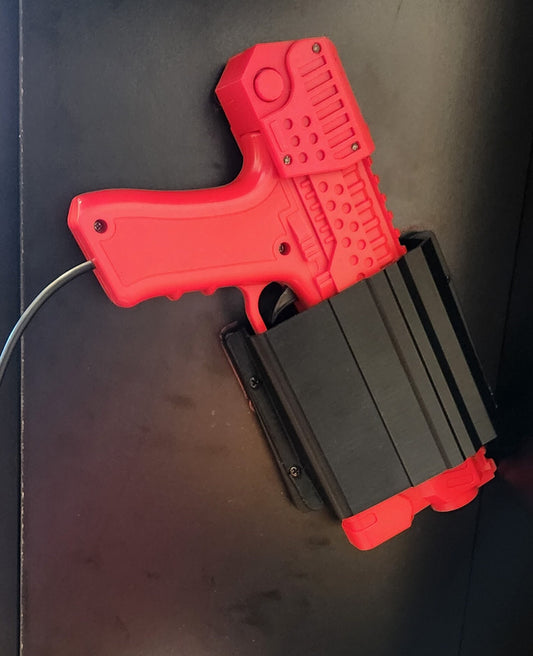 Retro Video Gaming Gun Holster - fits Sinden Light Gun/Retro Shooter (RS2/RS3) Reapers + 3DMakey attached stocks, optional spacers included