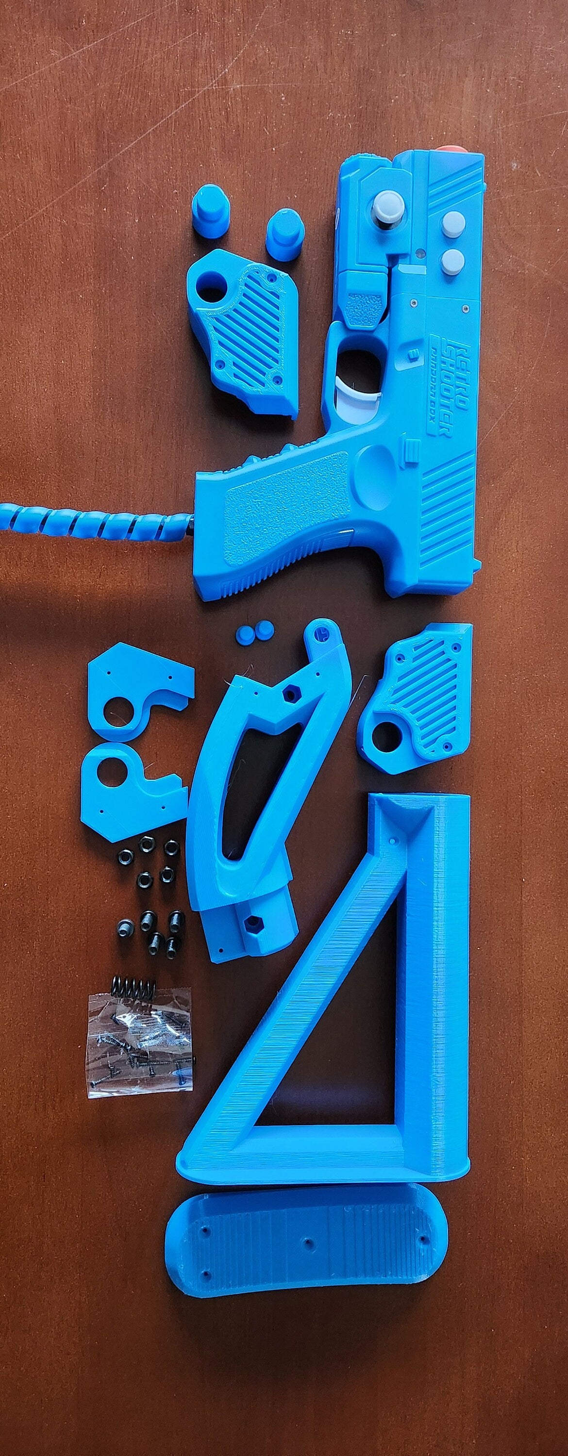 Retro Shooter controller modkit - Play comfortably and build your own gaming stock with our DIY strong PETg kit! 3DMakey exclusive*