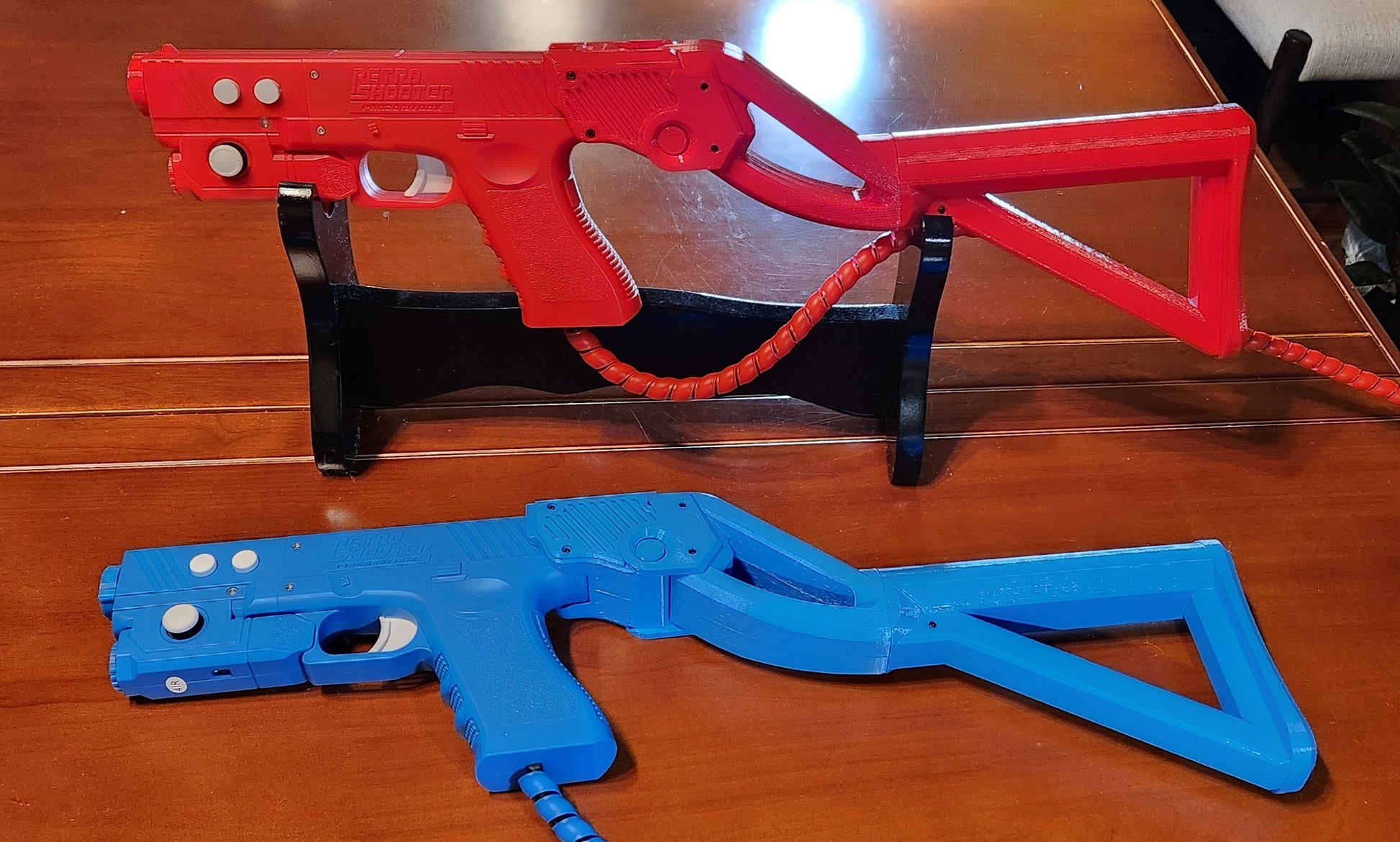 Retro Shooter controller modkit - Play comfortably and build your own gaming stock with our DIY strong PETg kit! 3DMakey exclusive*