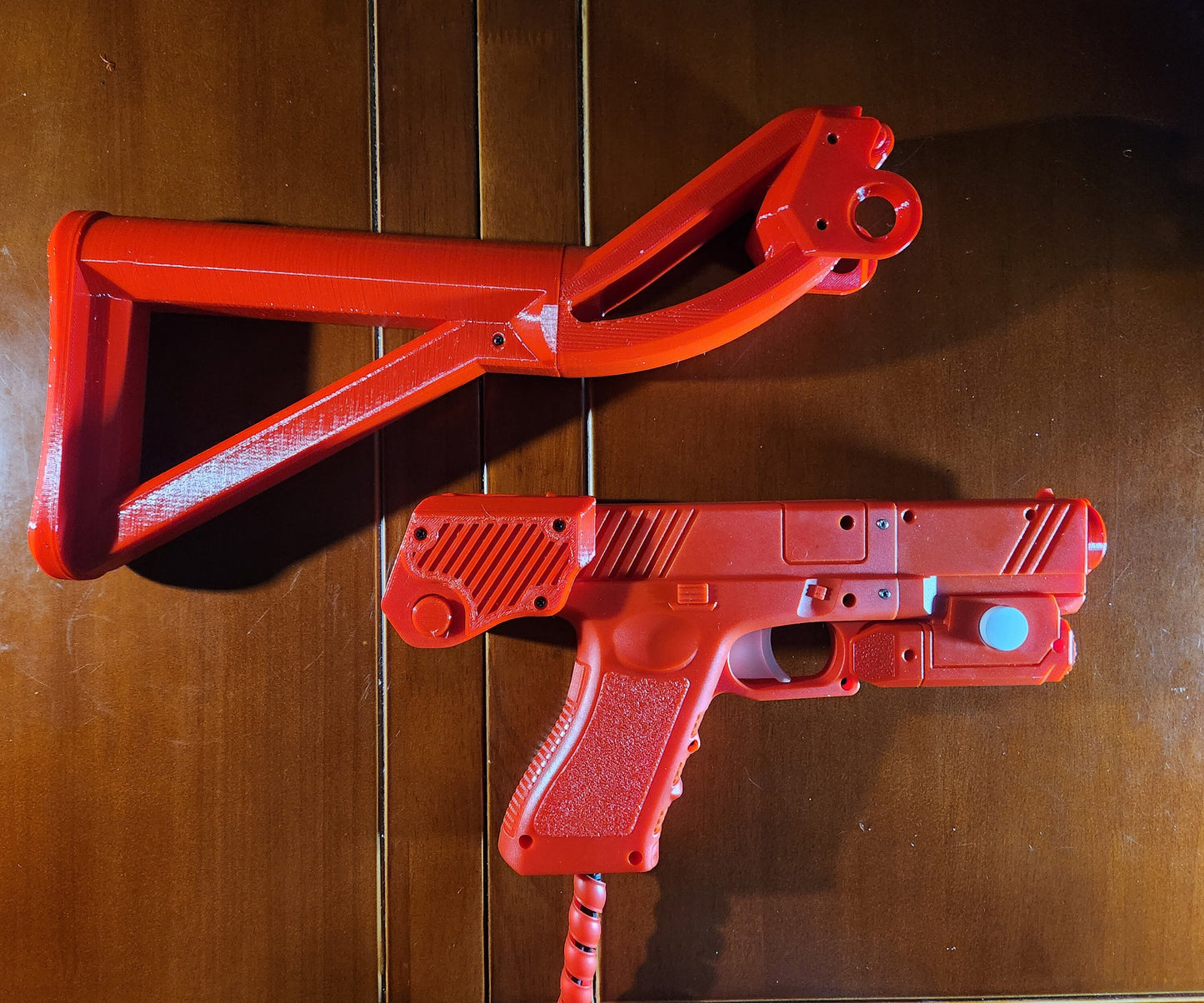 Retro Shooter controller modkit - Play comfortably and build your own gaming stock with our DIY strong PETg kit! 3DMakey exclusive*