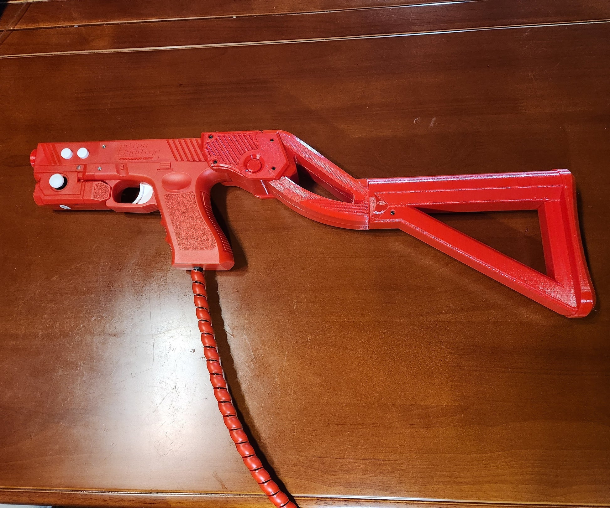 Retro Shooter controller modkit - Play comfortably and build your own gaming stock with our DIY strong PETg kit! 3DMakey exclusive*