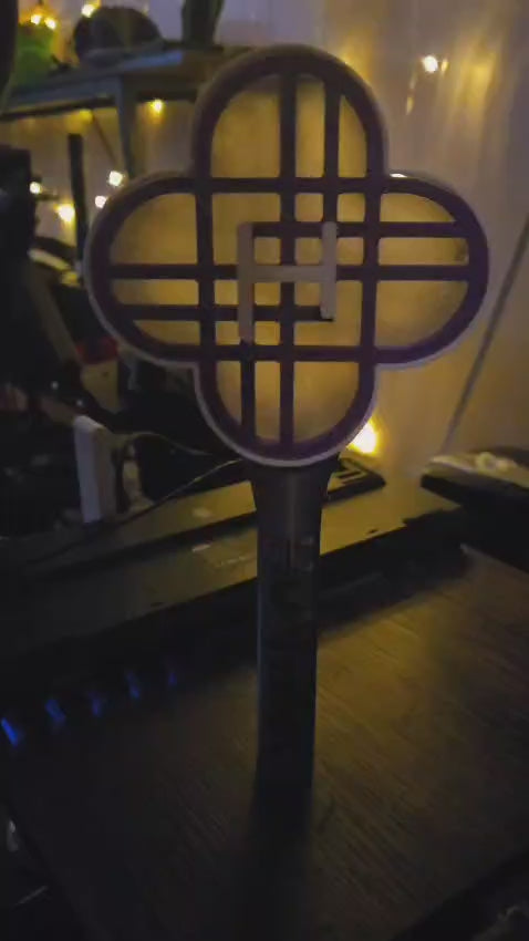 K-pop Light Wand / Light Stick - Nightlight - made by 3DMakey, watch clip